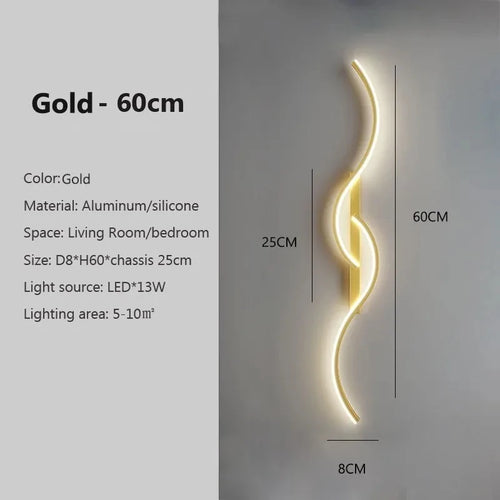 Minimalist LED Wall Lamp