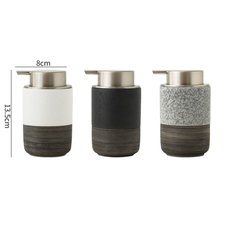 Ceramic Foaming Soap Dispenser