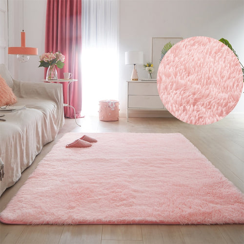 Furry Plush Non-Slip Carpet