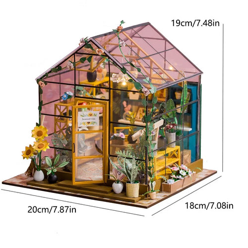 Mini 3D Puzzle Doll House Kit