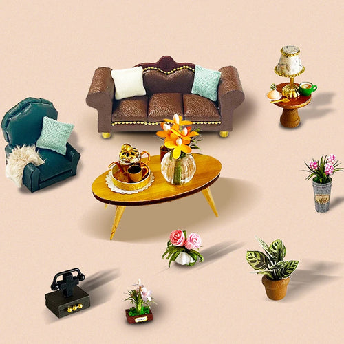 Wooden Doll House 3D Puzzle