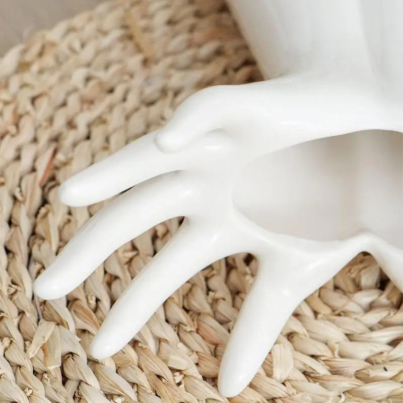 Hand Ceramics Vase Tabletop Ornament