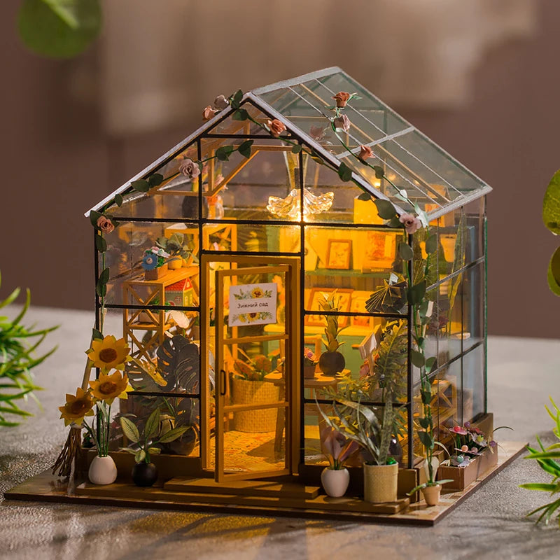 Mini 3D Puzzle Doll House Kit