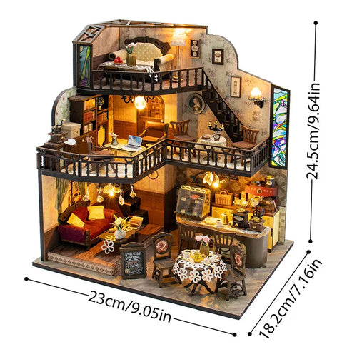 Wooden Doll House 3D Puzzle