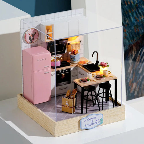 Mini 3D Puzzle Doll House Kit