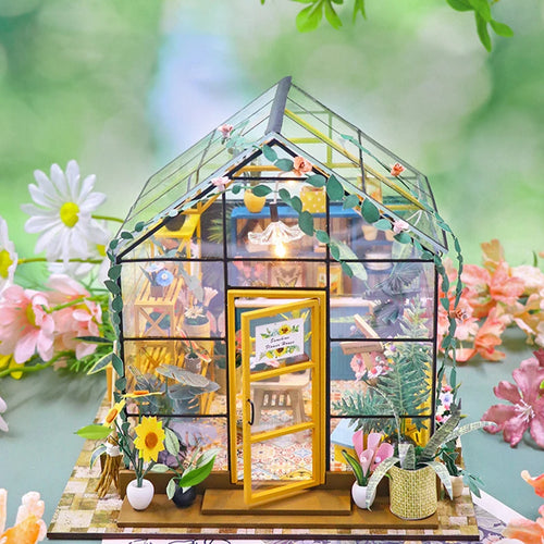 Mini 3D Puzzle Doll House Kit