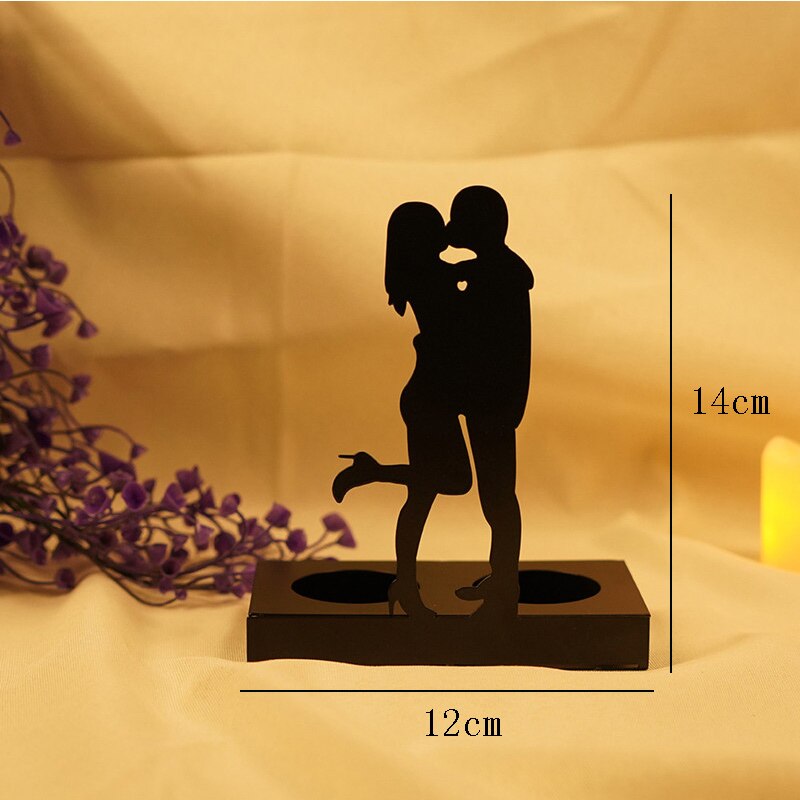Romantic Couple Candle Holders