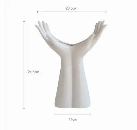 Ceramic Hand Vases