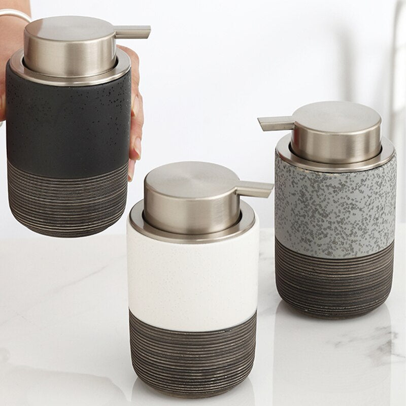 Ceramic Foaming Soap Dispenser