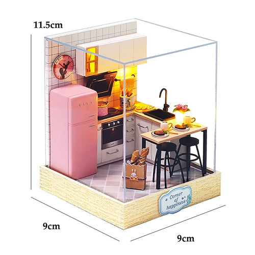 Wooden Doll House 3D Puzzle