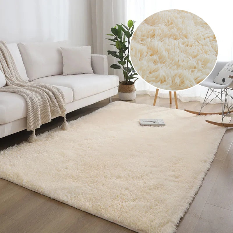 Furry Plush Non-Slip Carpet