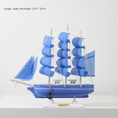 Wooden Boat Model