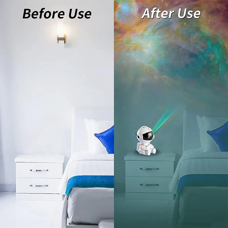 Astronaut Galaxy Star Projector