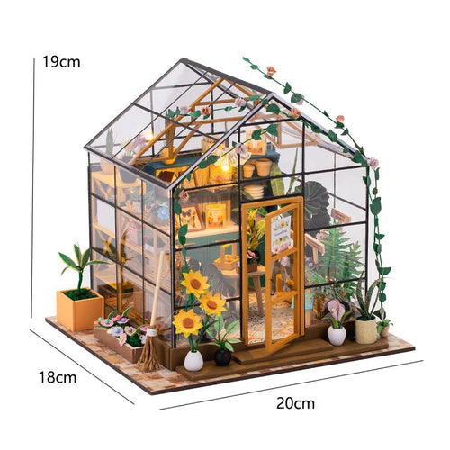 Mini 3D Puzzle Doll House Kit