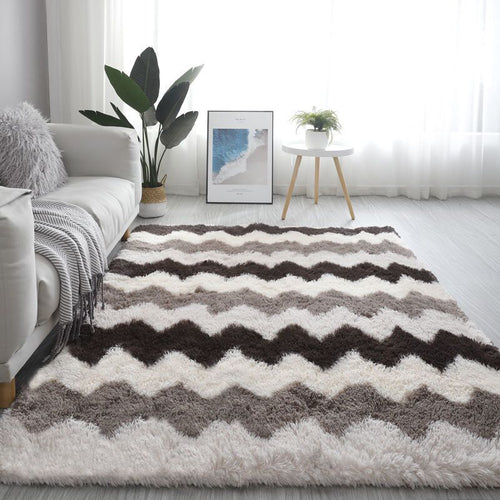 Furry Plush Non-Slip Carpet