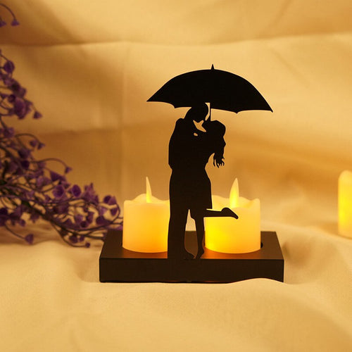 Romantic Couple Candle Holders