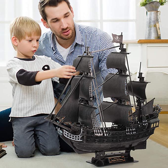 Queen Anne's Revenge 3D Puzzle