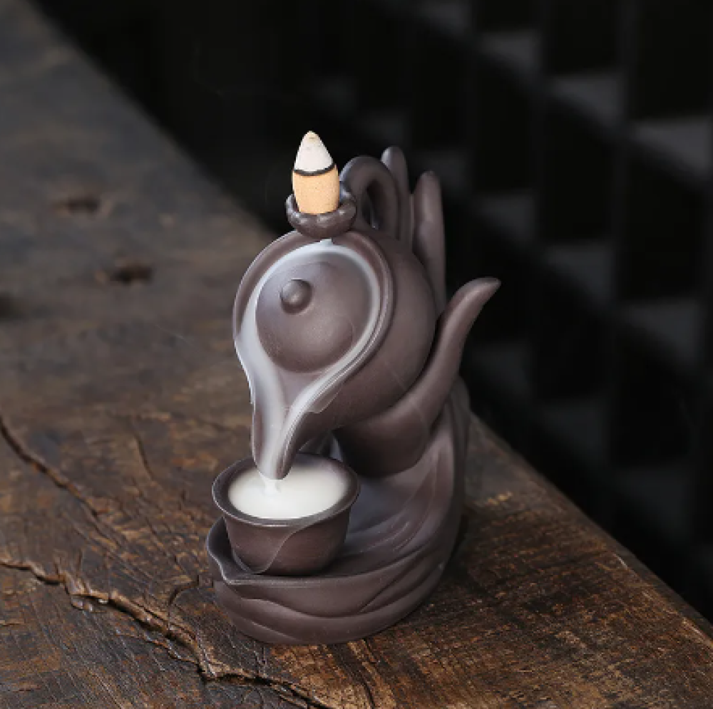 Teapot Backflow Incense Burner