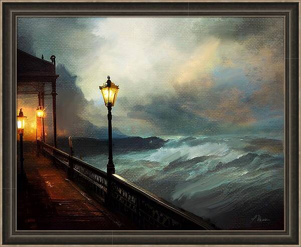 Dark Bridge - Artwork by Laura Ramirez