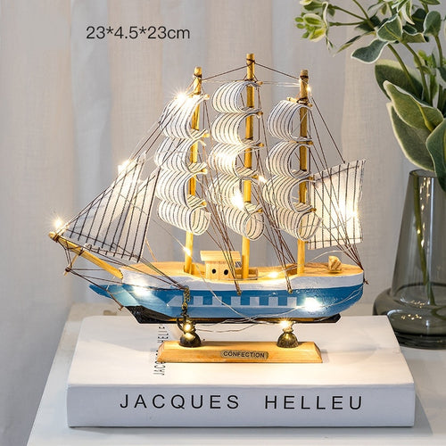 Wooden Boat Model