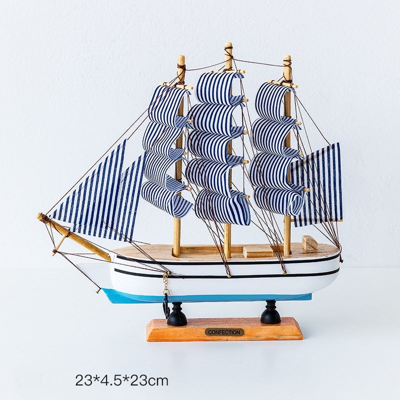 Wooden Boat Model