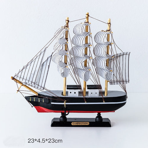 Wooden Boat Model