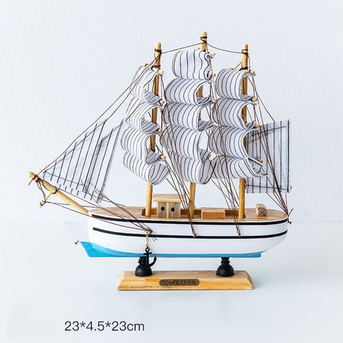 Wooden Boat Model