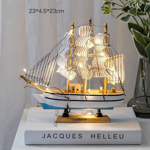 Wooden Boat Model