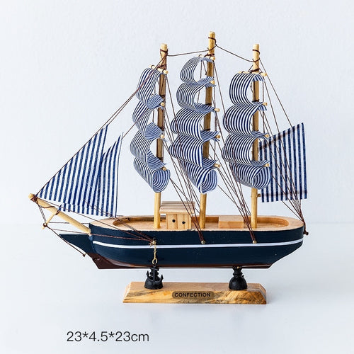Wooden Boat Model