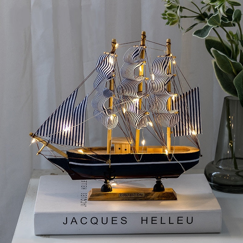 Wooden Boat Model