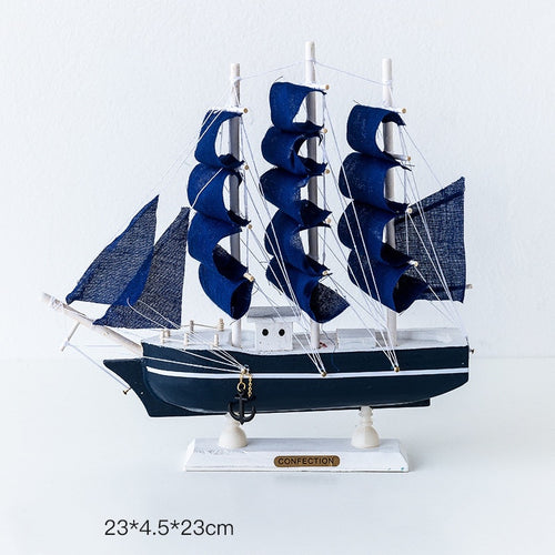 Wooden Boat Model