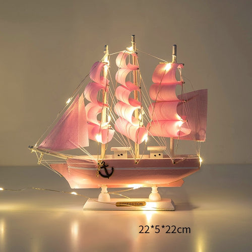 Wooden Boat Model