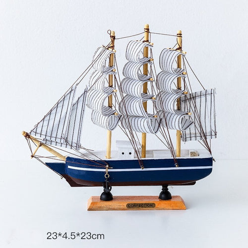 Wooden Boat Model