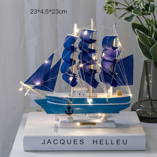 Wooden Boat Model