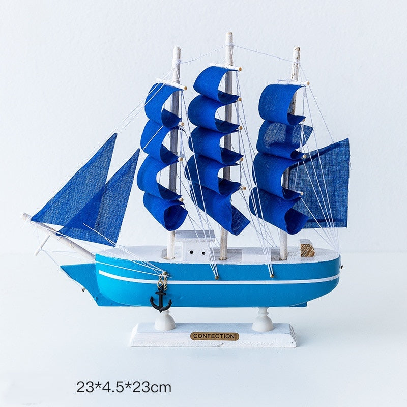 Wooden Boat Model