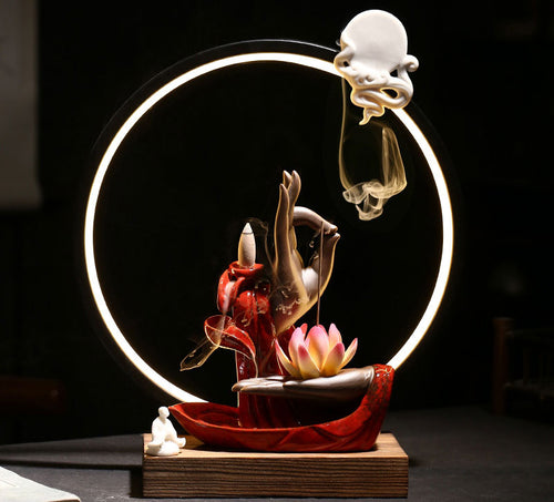 Buddhist Backflow Incense Burners