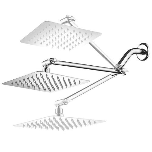 Stainless Steel Square Rainfall Shower