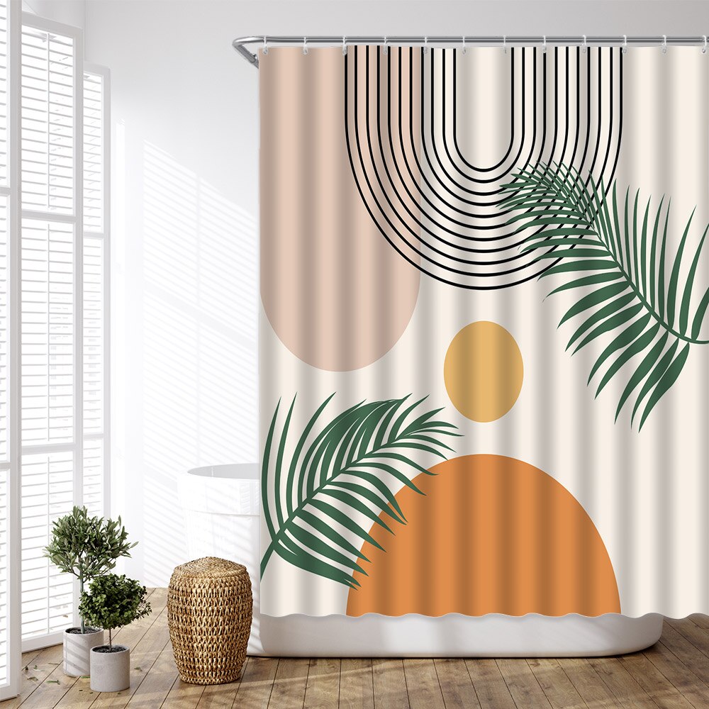 Sunset Arch Design Shower Curtain