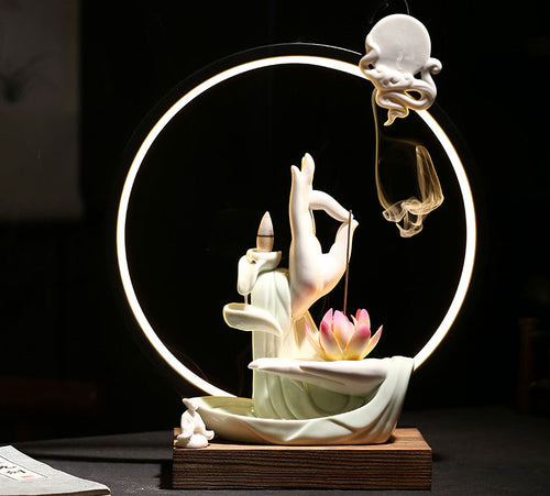 Buddhist Backflow Incense Burners