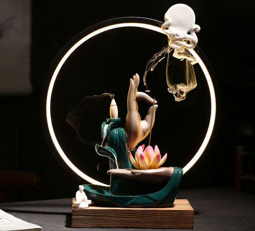 Buddhist Backflow Incense Burners