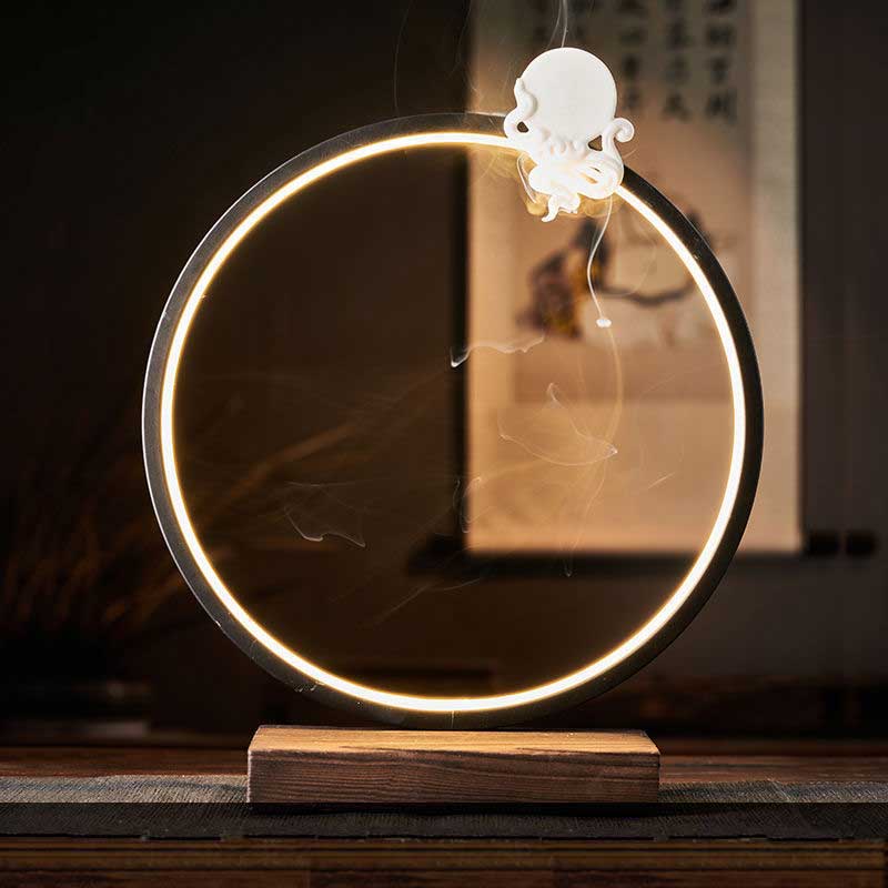 Buddhist Backflow Incense Burners