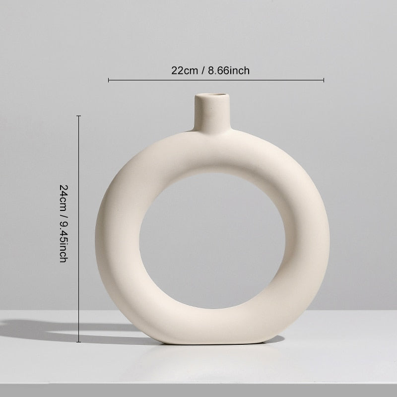 Modern Contemporary Style Ceramic Vases