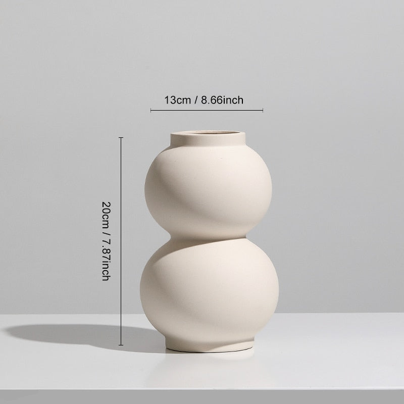 Modern Contemporary Style Ceramic Vases