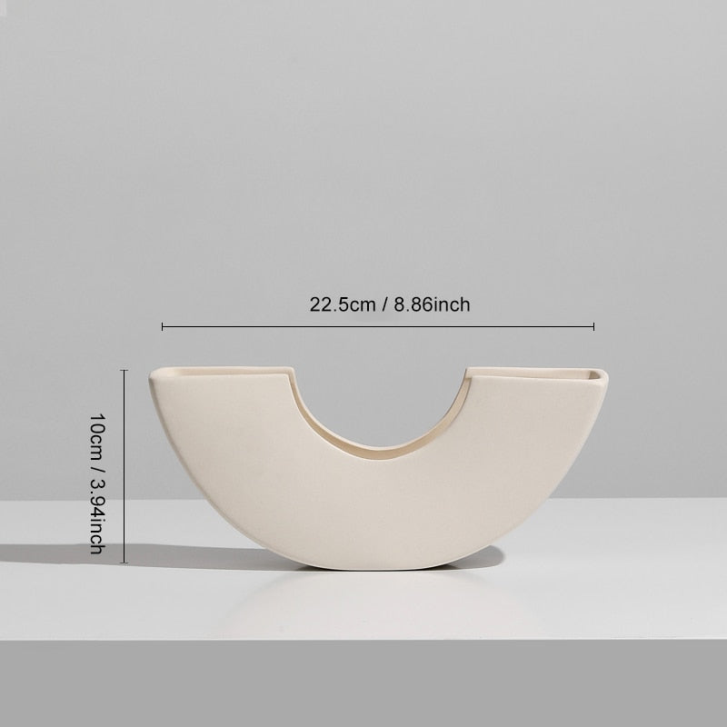 Modern Contemporary Style Ceramic Vases