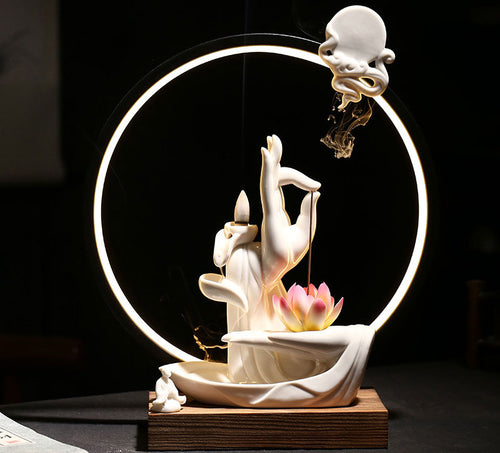 Buddhist Backflow Incense Burners