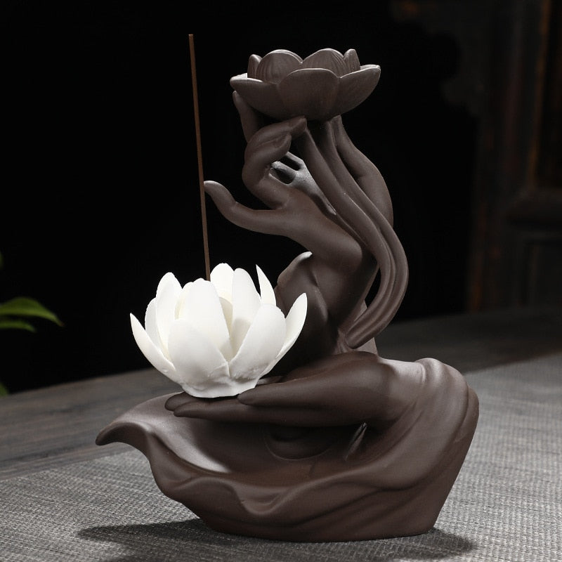 Buddhist Backflow Incense Burners