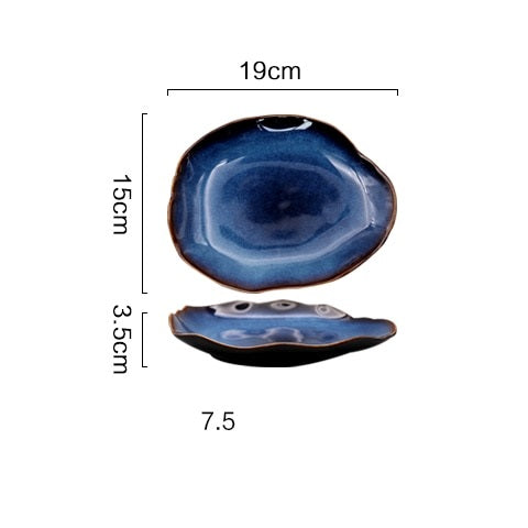 Japanese Ceramic Pottery Dish