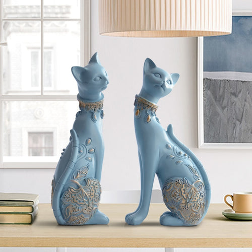 Kitty Cat Sculpture Set