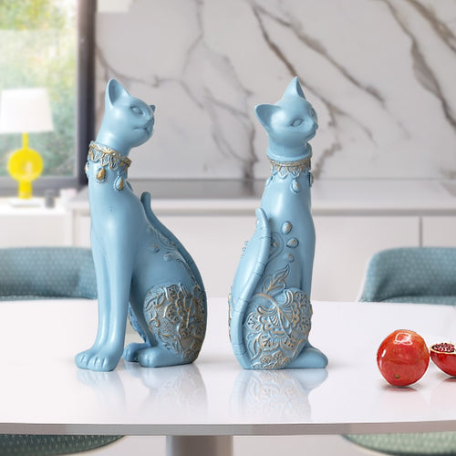 Kitty Cat Sculpture Set