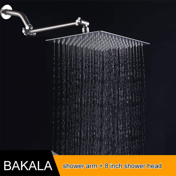 Stainless Steel Square Rainfall Shower